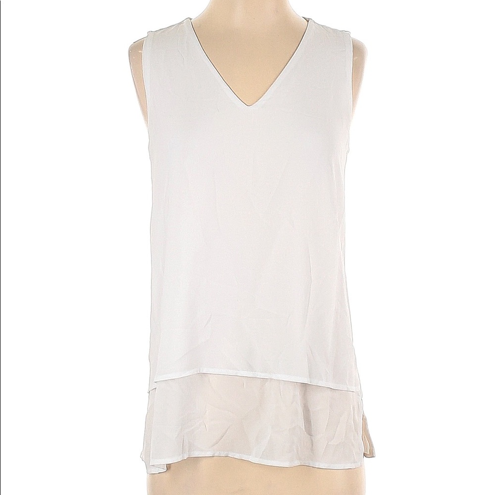 Michael Kors V neck tiered top